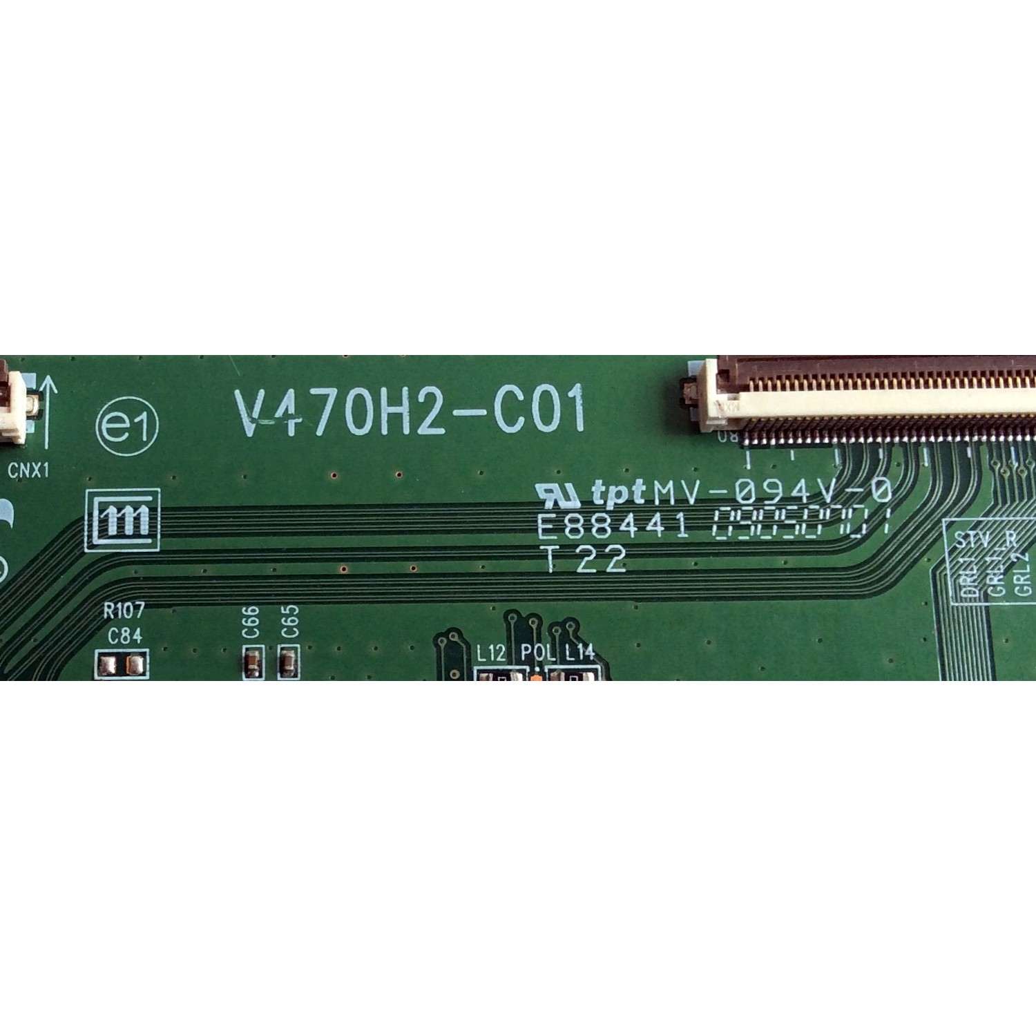 T-CON CMO / 35-D035465 / V470H2-C01 / PANEL V315H1-L02 REV C1 / MODELOS ELDFW322 / NS-LBD32X-10A / LC32IF90 / LC-32G82 / LC32VF60CN / FHDBDP3209 / VT3245 VS12664-1M - Imagen 3